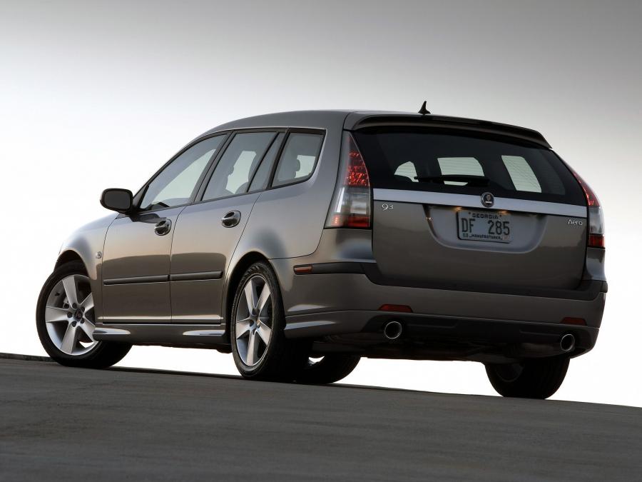  Saab 9-3 Aero SportCombi 2006 года  (US) (фото 2 из 11)
